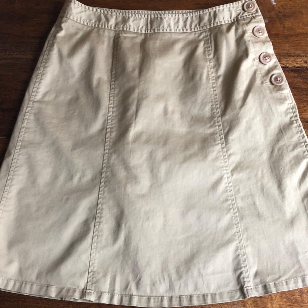 The Limited khaki skirt
